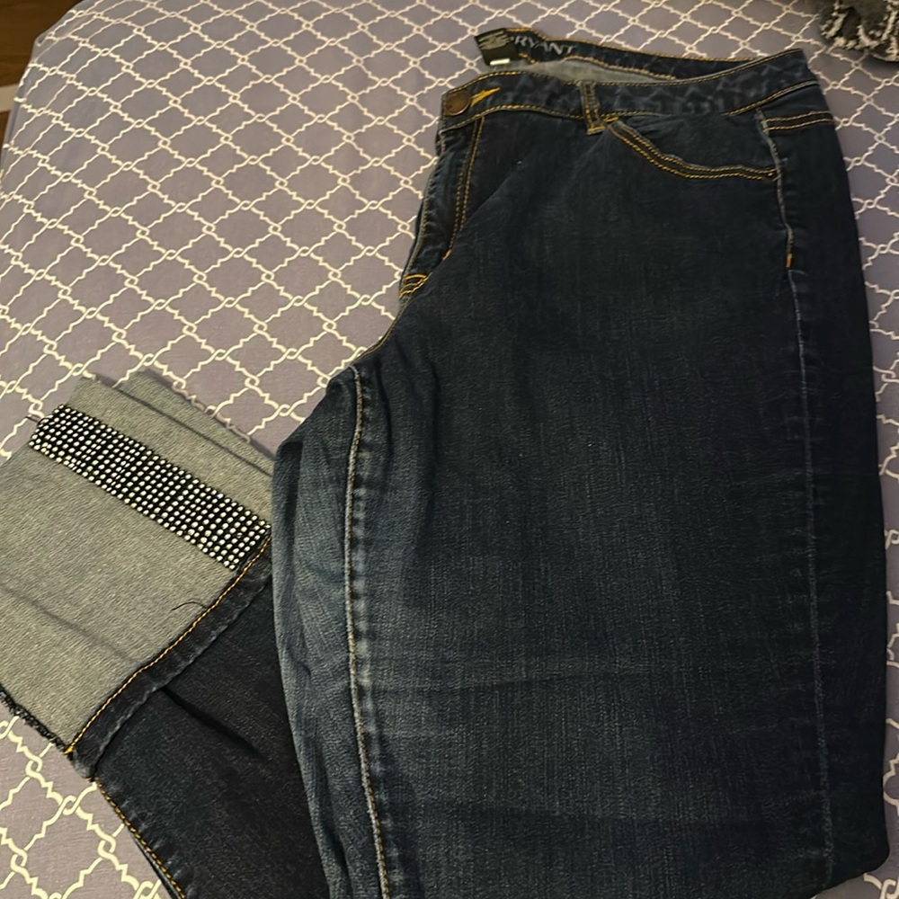 Lane Bryant Cropped Jeans